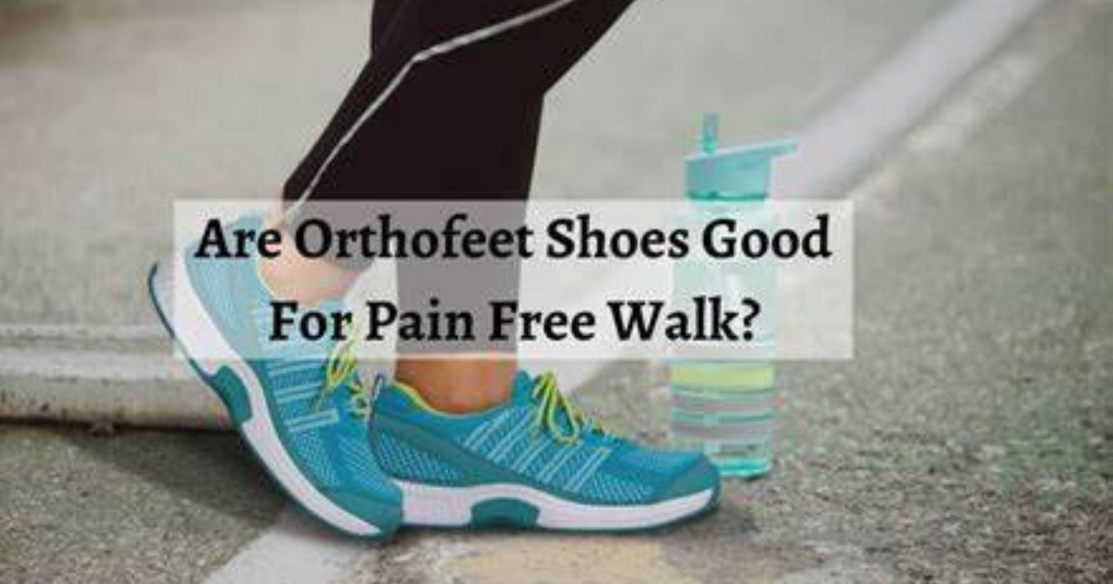 Orthofeet Pain-Free Shoe