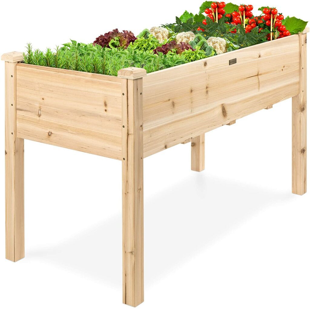 | Best Choice Products 48x24x30in Raised Garden Bed