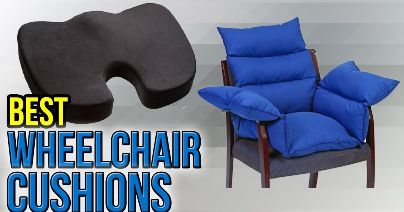 Best Wheelchair Cushions for Pressure Sores, Posture Misalignments, and