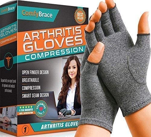 Best Arthritic Gloves For Seniors | ComfyBrace Arthritis Hand Compression Gloves