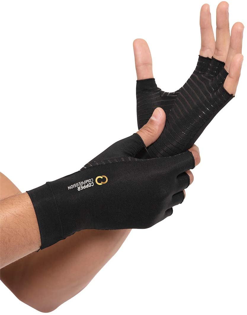 Best Arthritic Gloves For Seniors | Copper Compression Arthritis Glove
