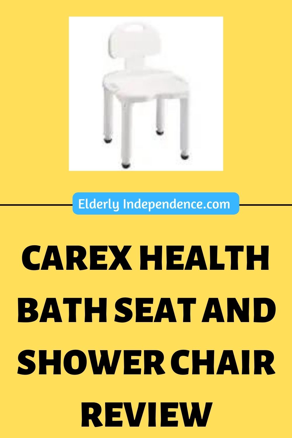 Carex Bath Shower Chair Review