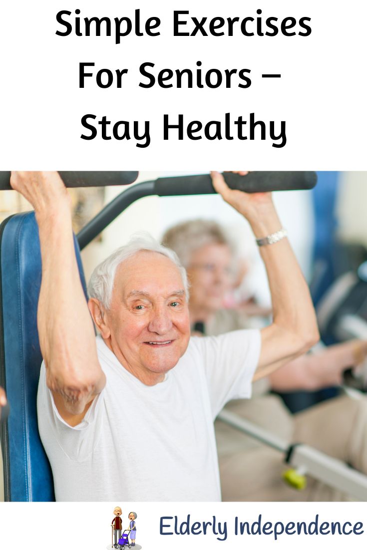 Exercise and stay health for the elderly