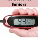 3 best glucose monitors for seniors - an image of a glucose montier