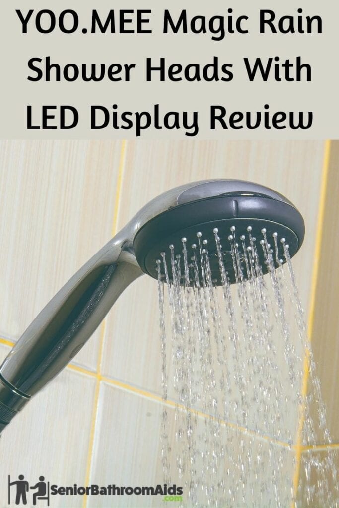 YOO.MEE Magic Rain Shower Heads With LED Mirror Display Review