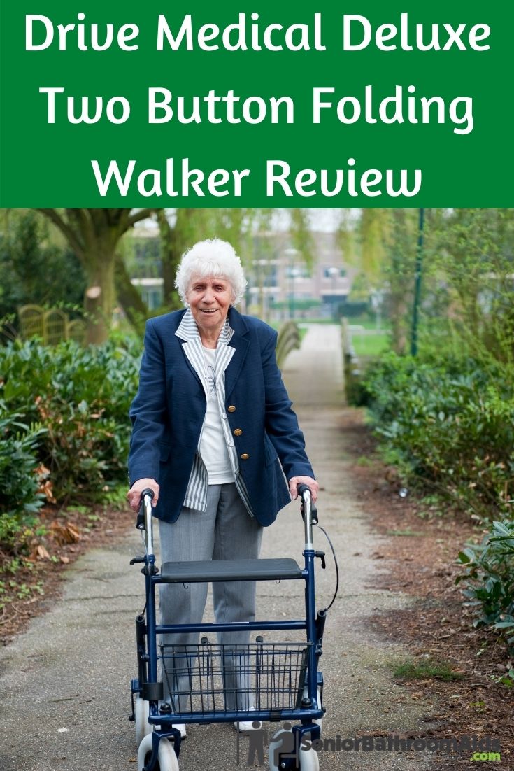 Drive Medical Deluxe Two Button Folding Walker Review