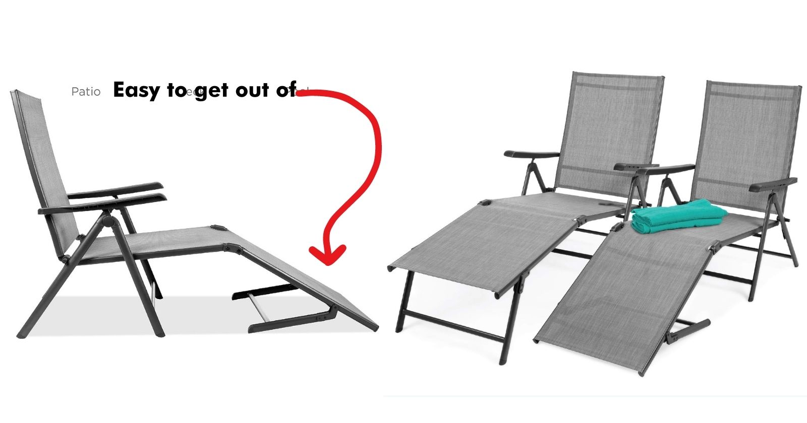 3 Best Outdoor Lounge Chairs for Seniors Elderly Independence