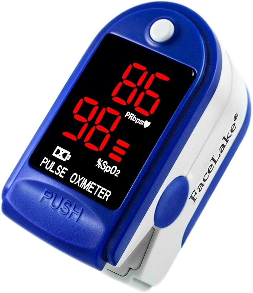 Best Blood Oxygen Monitors For Seniors | FaceLake ® FL400 Pulse Oximeter