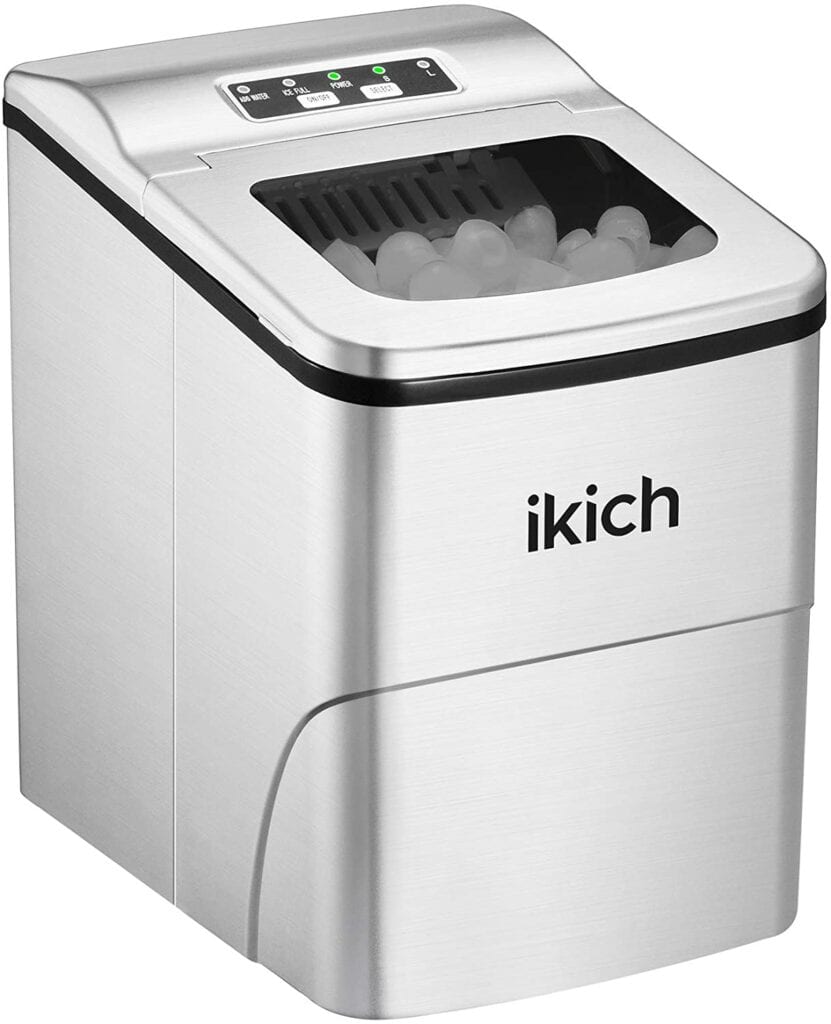 Best Countertop Ice Makers For Seniors | IKICH Portable Ice Maker Machine