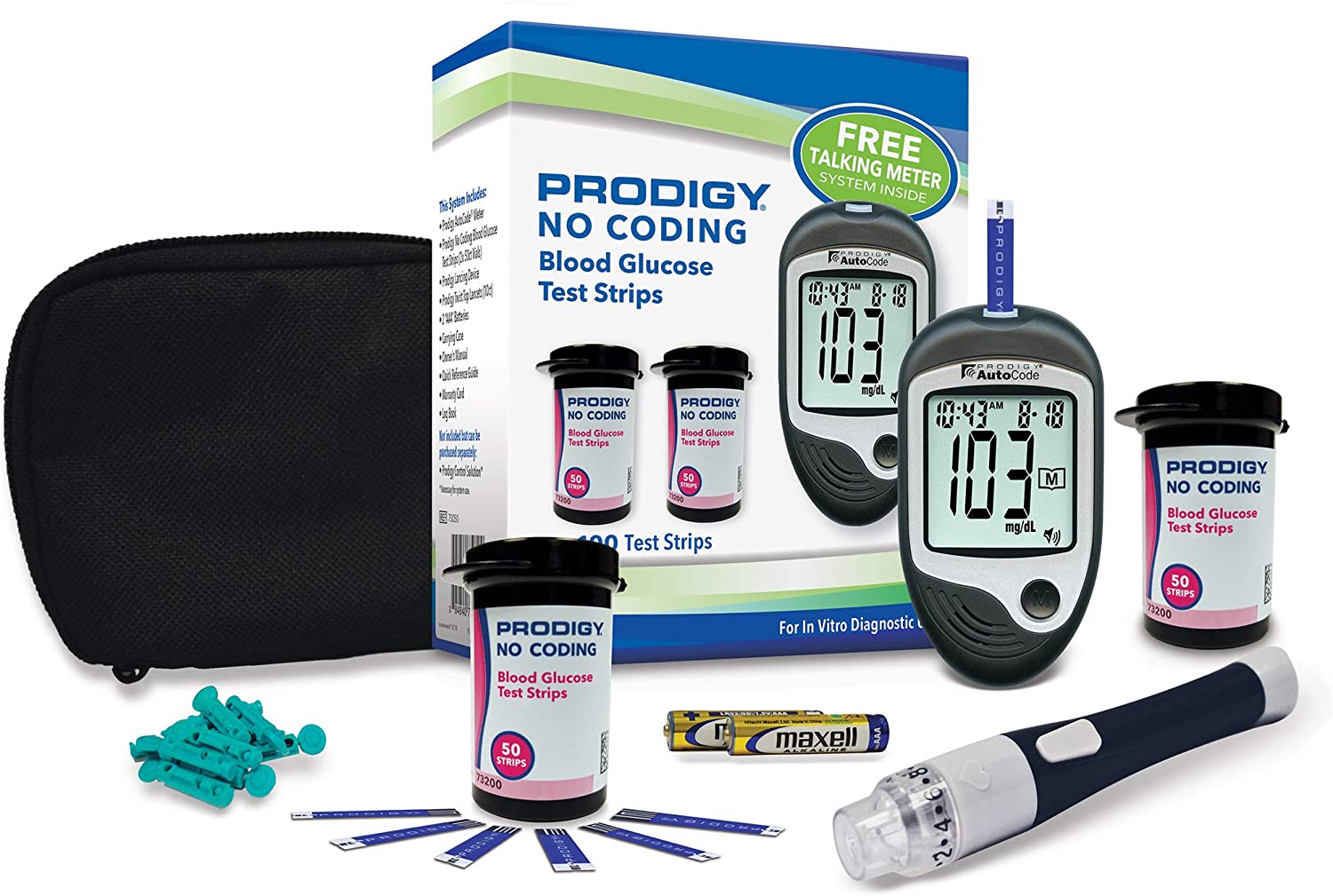 Prodigy-Glucose-Monitor-Kit