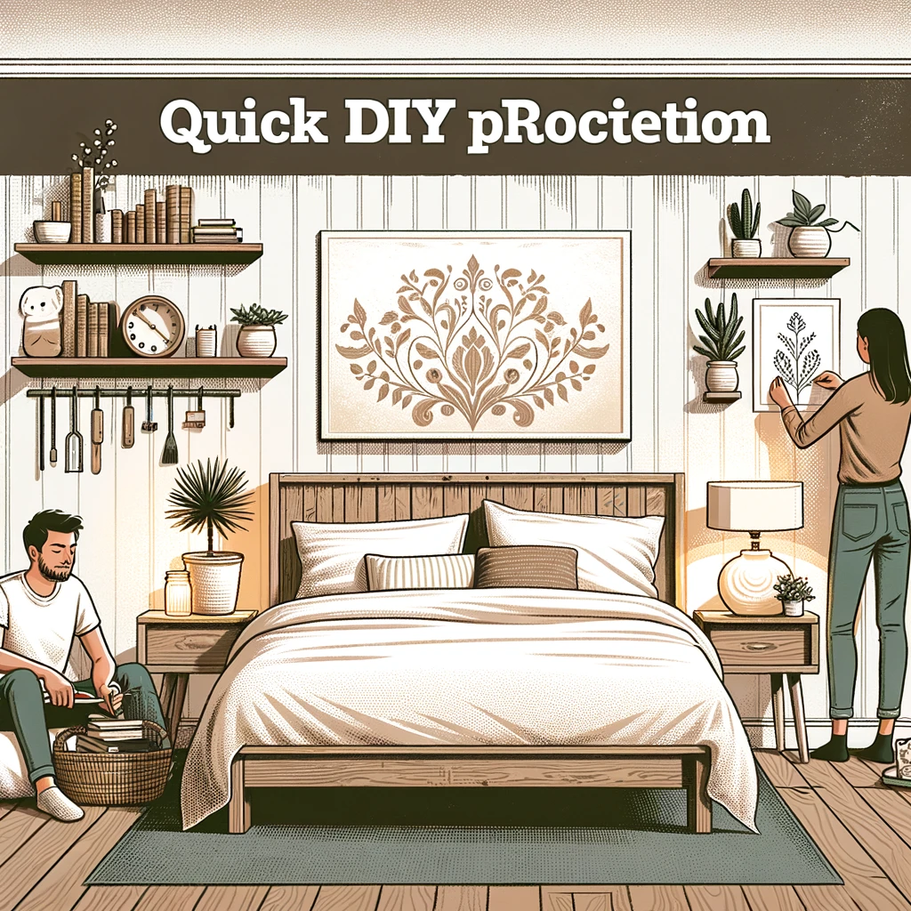 Quick DIY Projects for the Bedroom