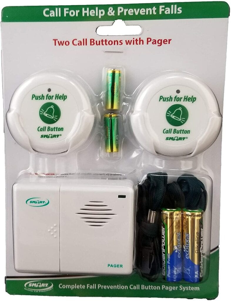 Best Caregiver Pagers | Smart Caregiver Two Call Buttons Wireless Caregiver Pager