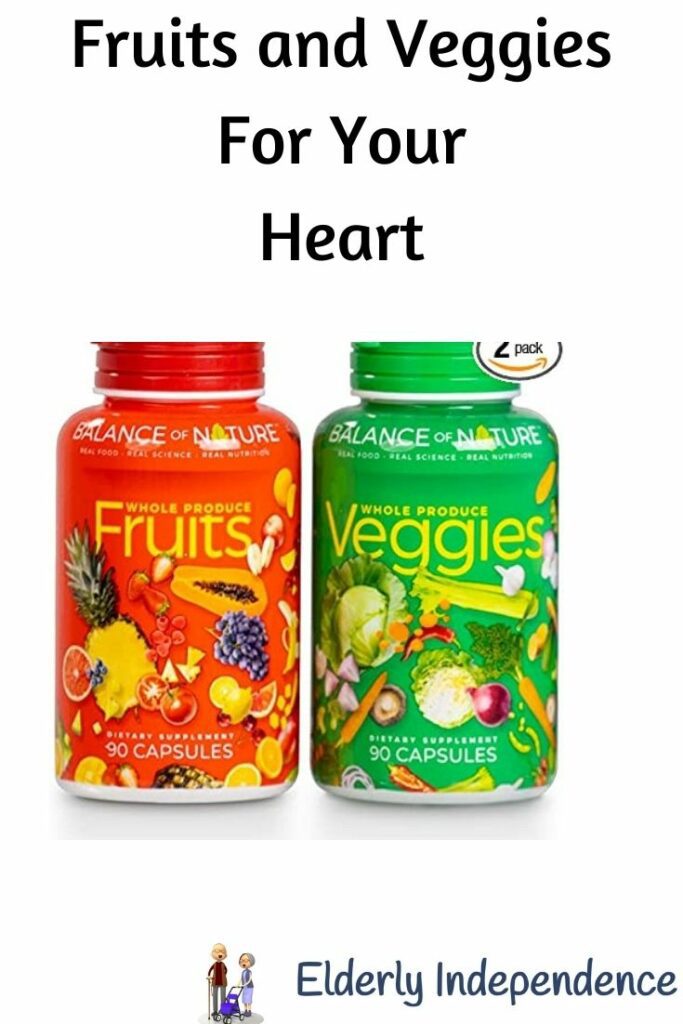 Fruits and Veggies for the heart