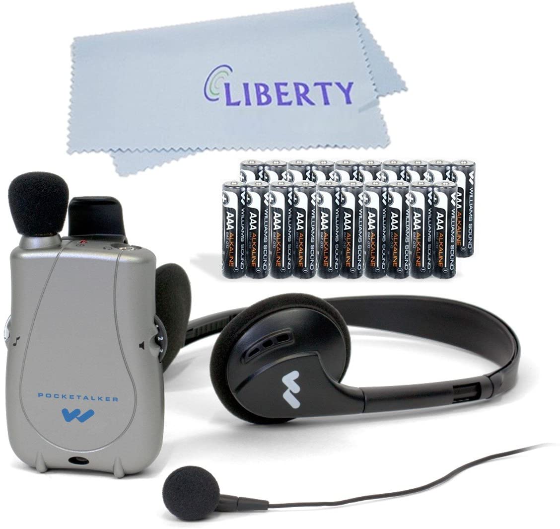 Best Hearing Aids For Seniors | Williams Sound PockeTalker Ultra Duo Sound Amplifier