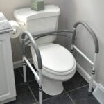 CareX Toilet Safety Rails, Toilet Handles