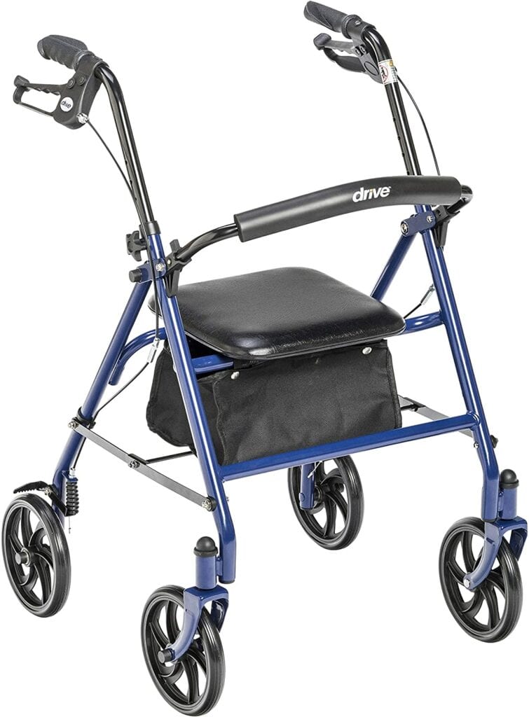 Best Walkers With A Seat For Seniors | drive med seat walker