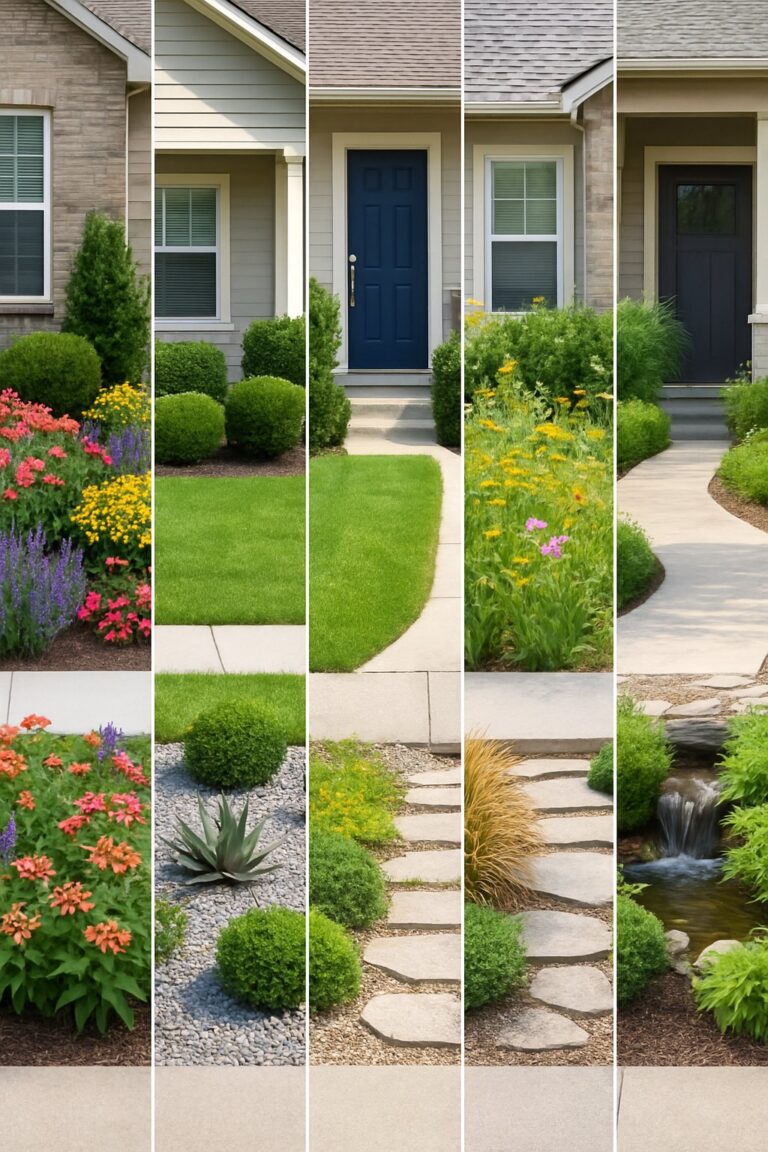 7 Front of Home Landscaping Ideas
