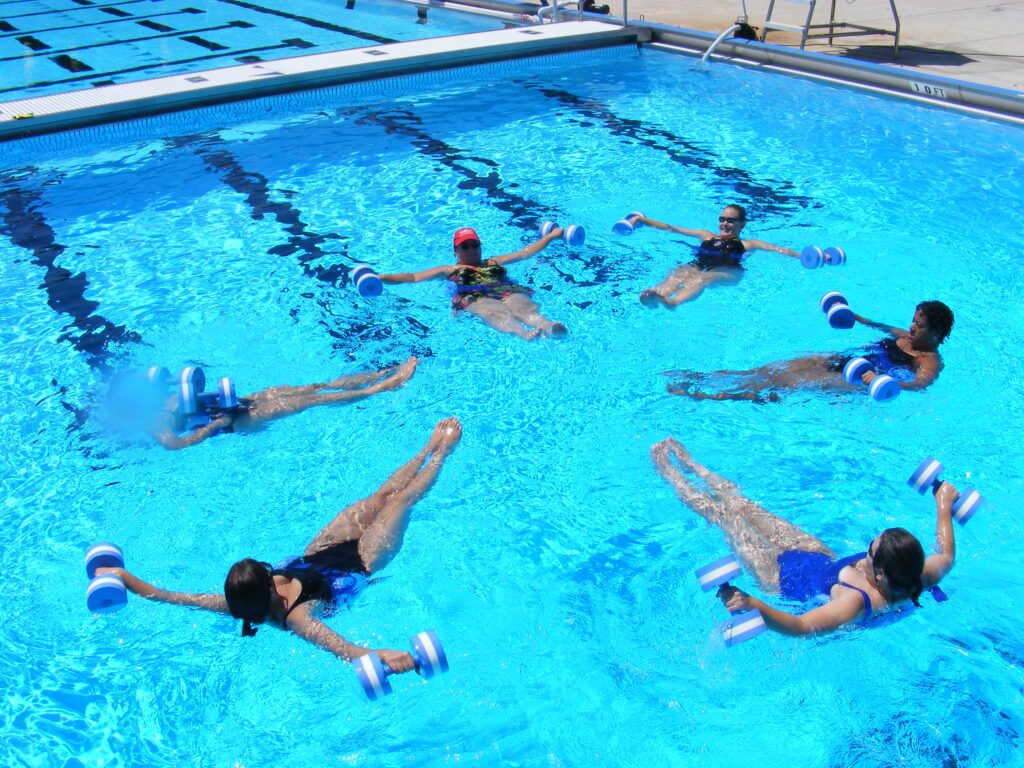 Senior Friendly Aquatic Exercises | water abercs 1