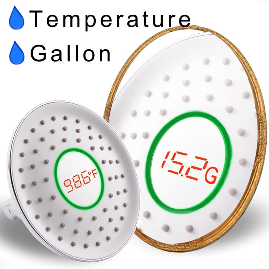 YOO.MEE Magic Rain Shower Heads With LED Mirror Display Review